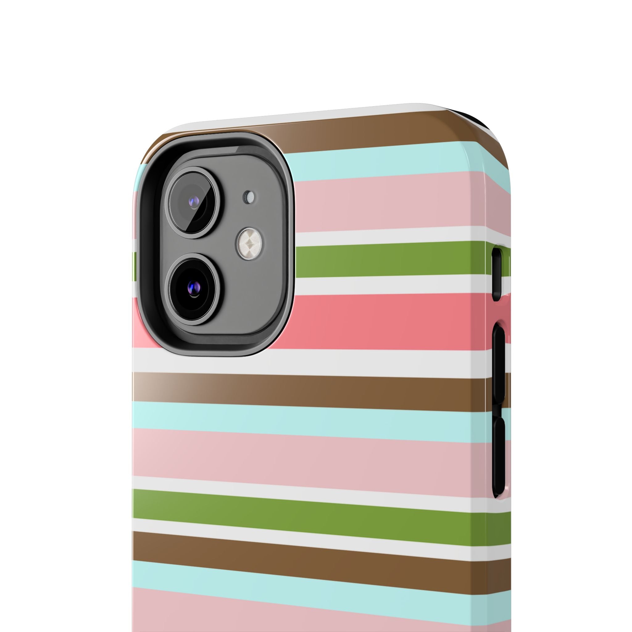Sweet Candy Stripes iPhone Case