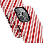 Candy Cane MagSafe iPhone Case