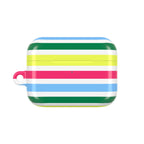 Rainbow Sorbet Stripe AirPods Case