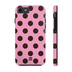 Big Polka Dot | Pink and Black