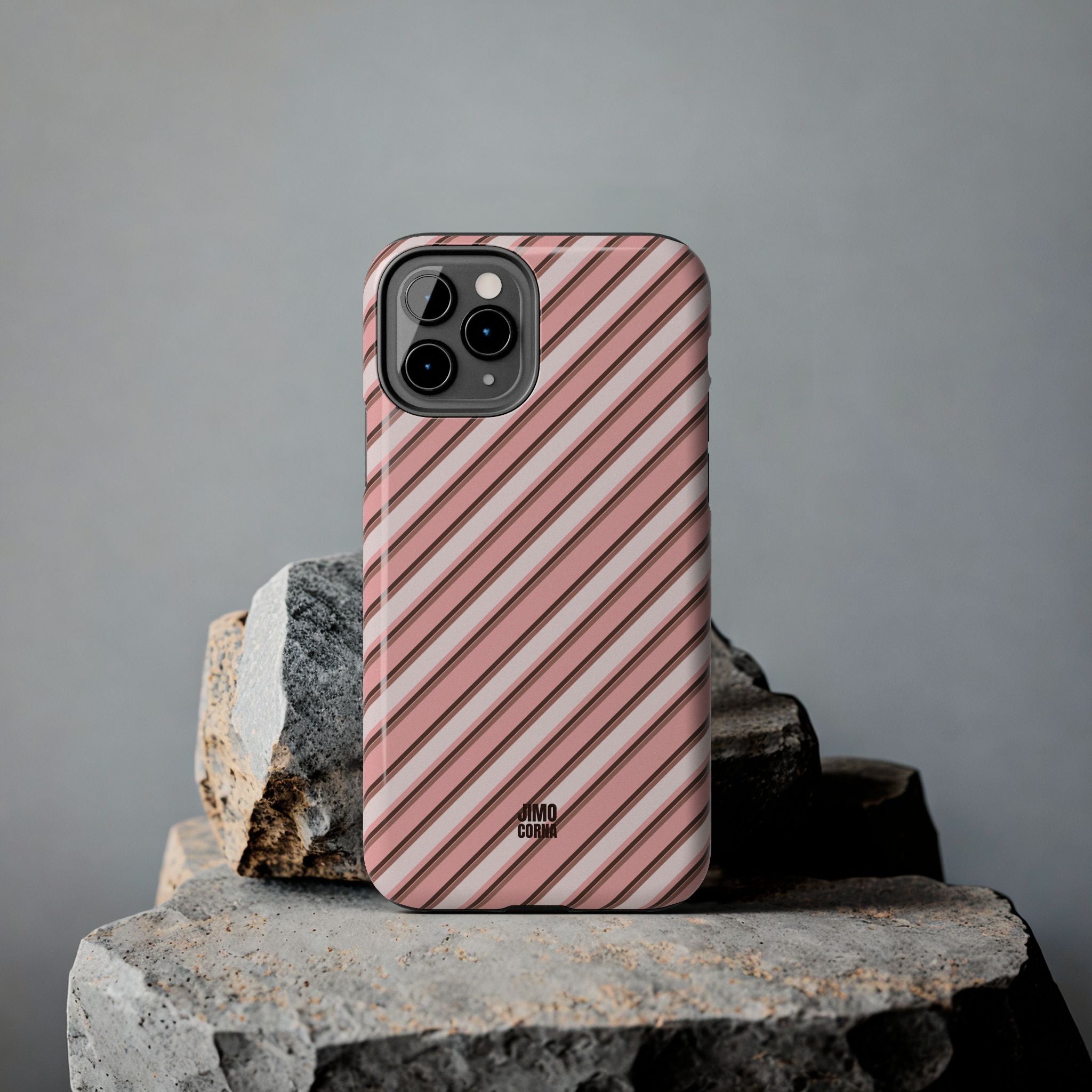 Angelina Stripes | Pink - iPhone Case