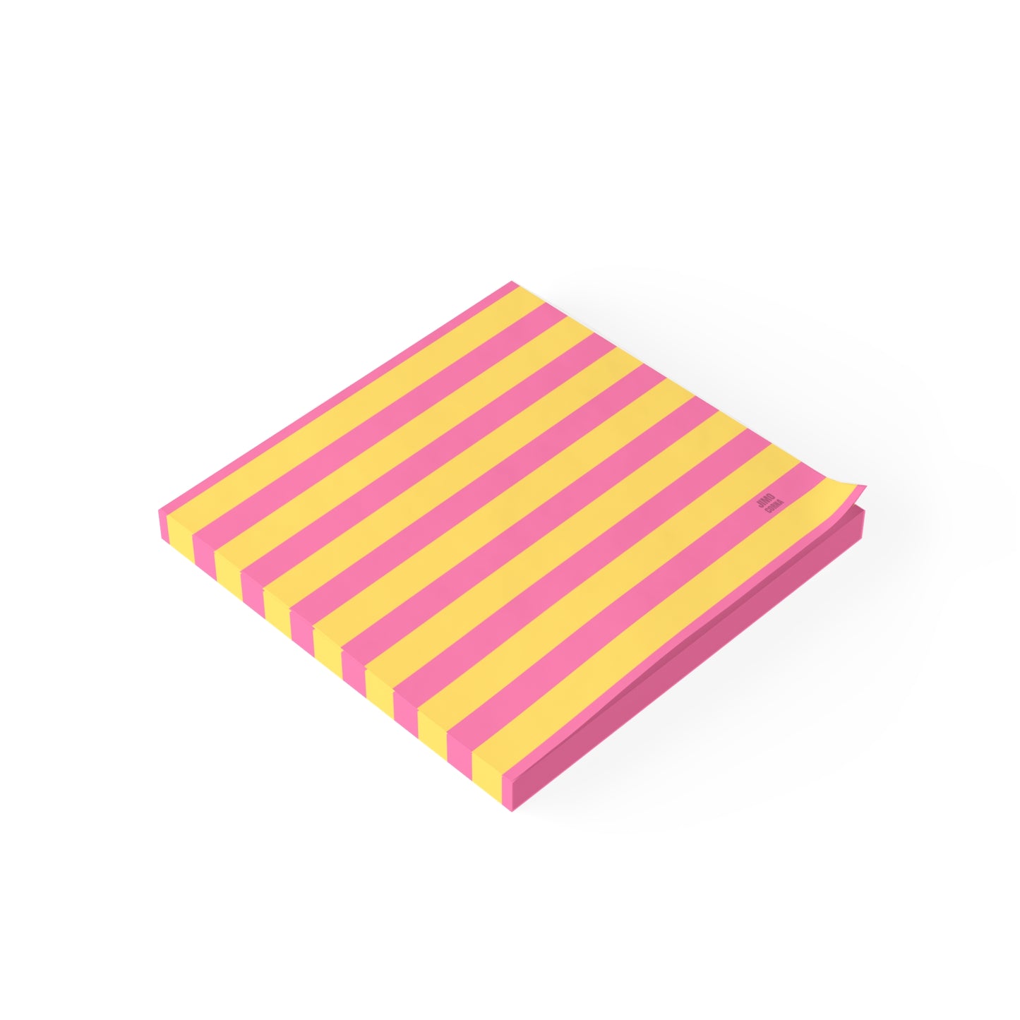 Pink and Yellow Sticky Notes