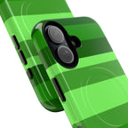 Matcha Stripe MagSafe iPhone Case