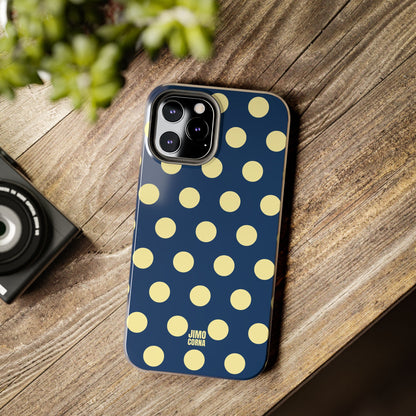 Big Polka Dot | Blue and Cream