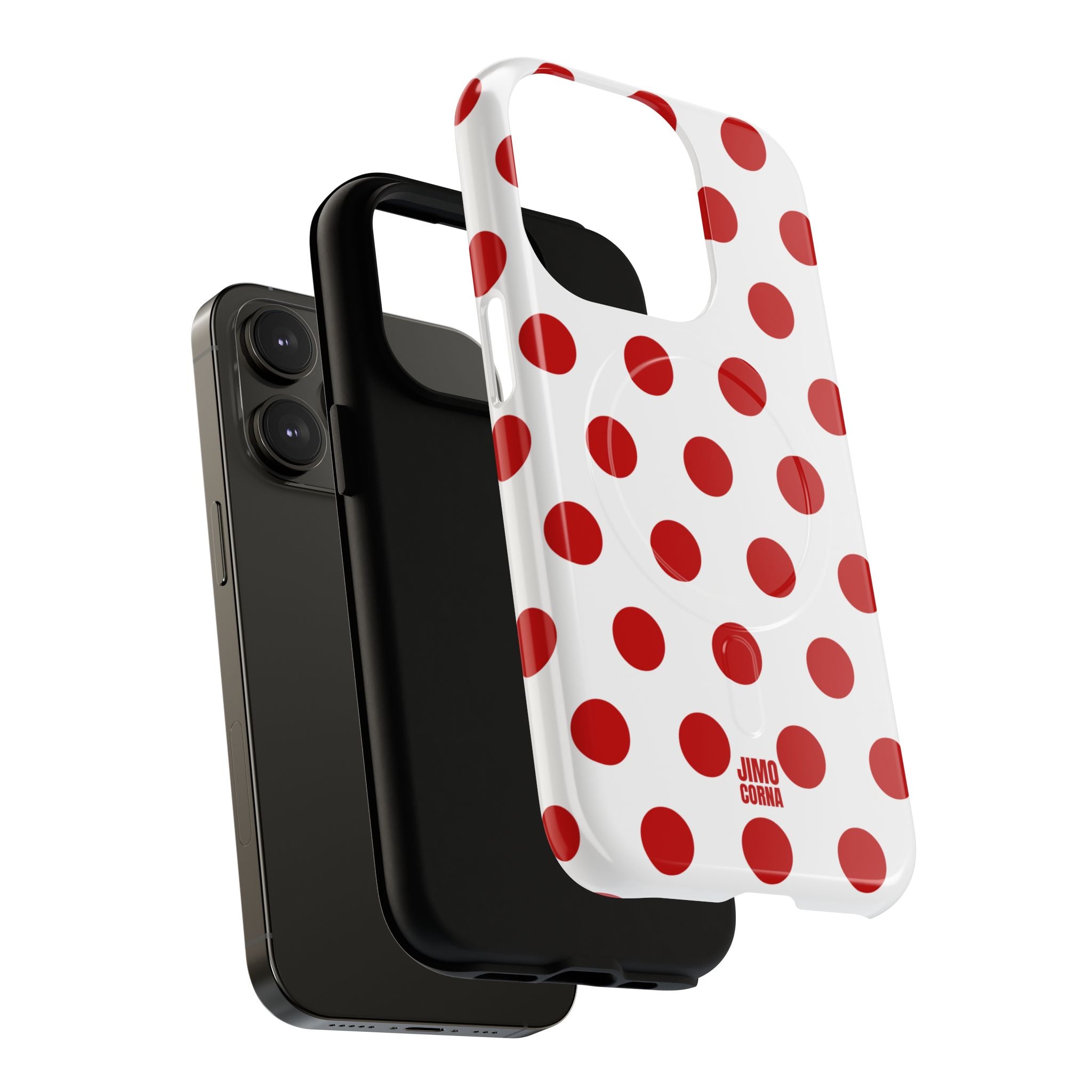 Big Polka Dot | White and Red