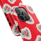 Rosy Lace iPhone Case
