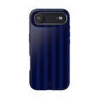 Navy Blue Bold Stripes