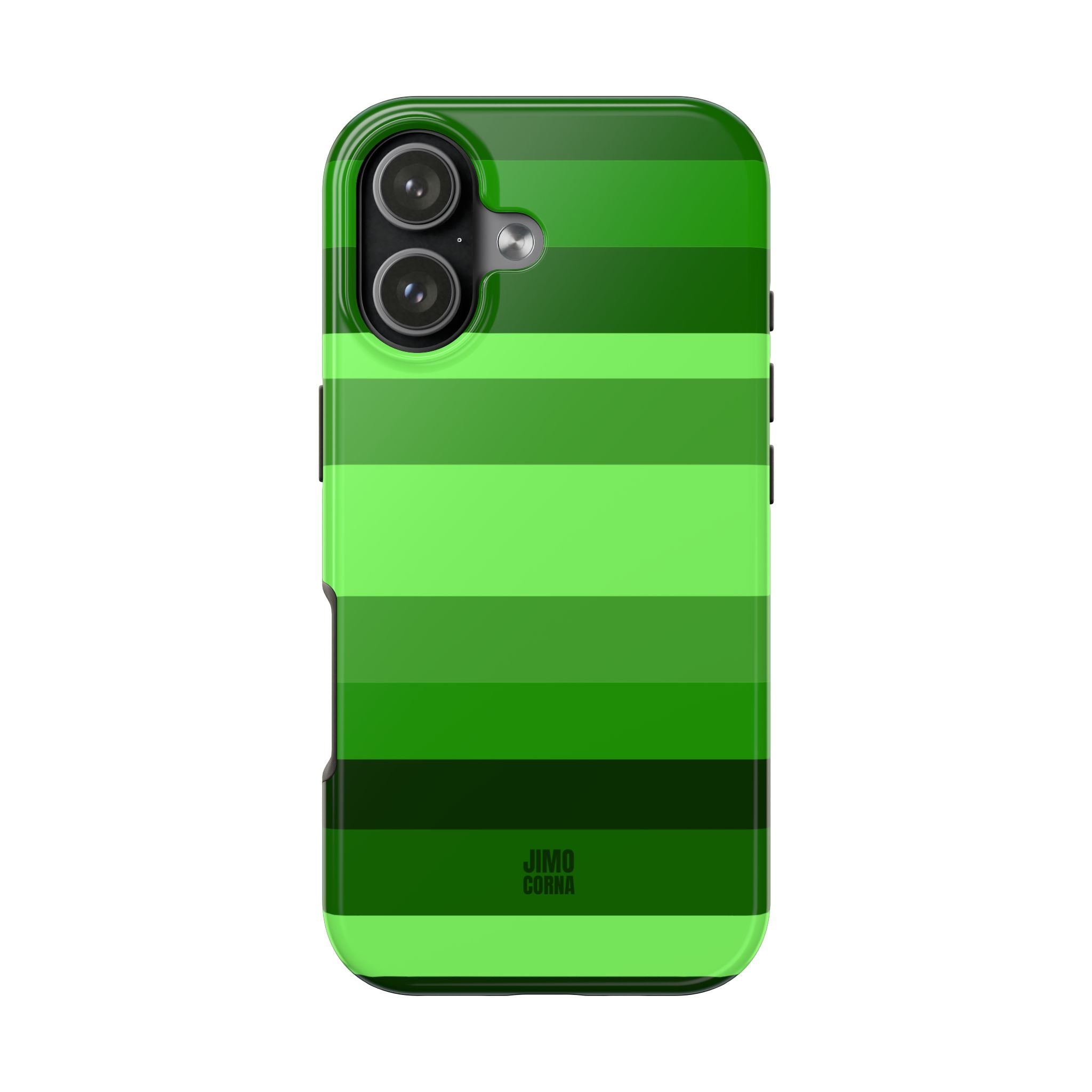 Matcha Stripe iPhone Case