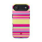 Lemonberry Stripe MagSafe iPhone Case