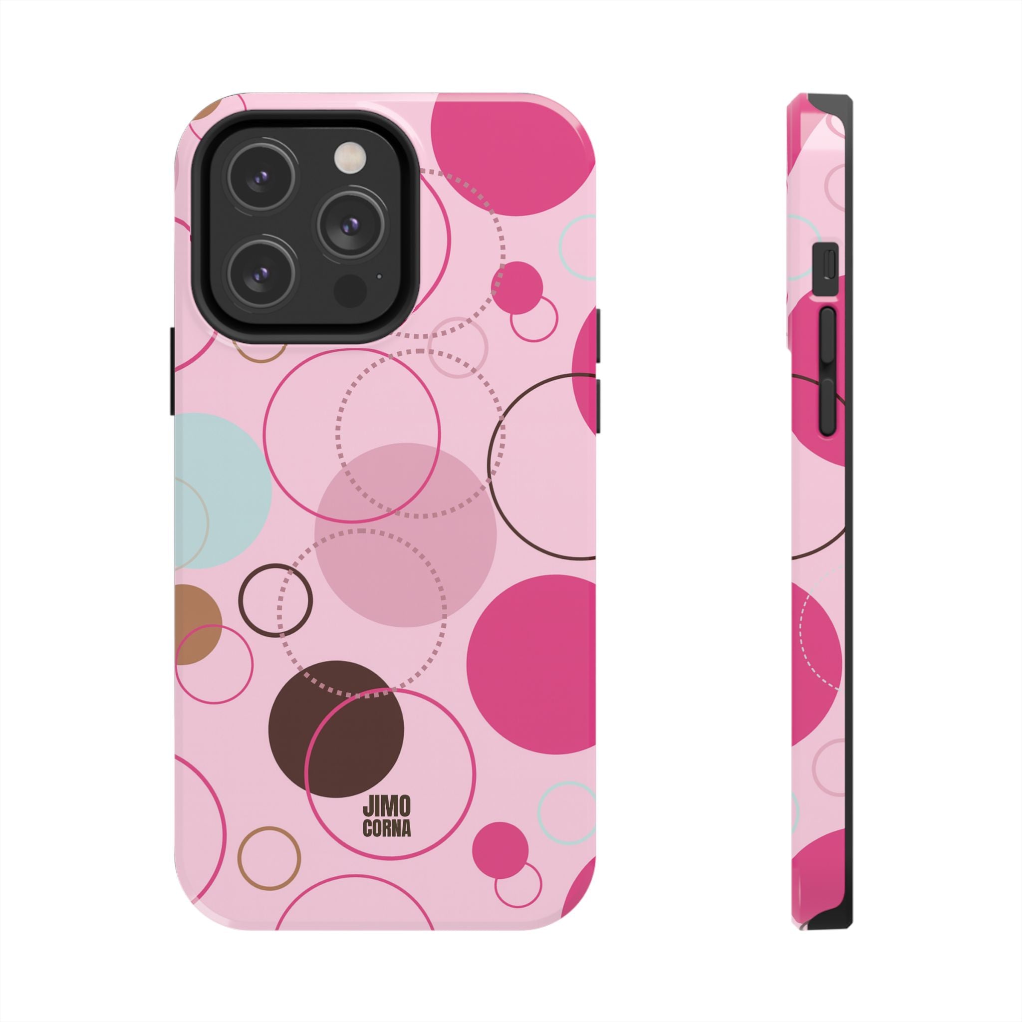 Spiral Pop iPhone Case | Pink