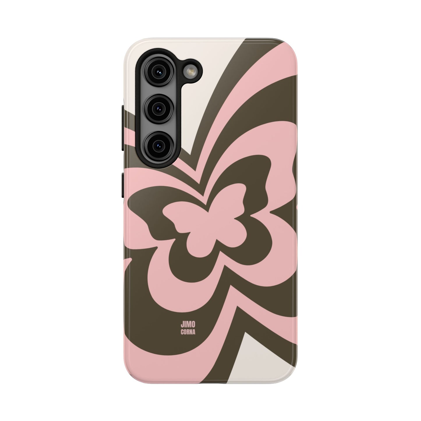 Pink Retro Butterfly