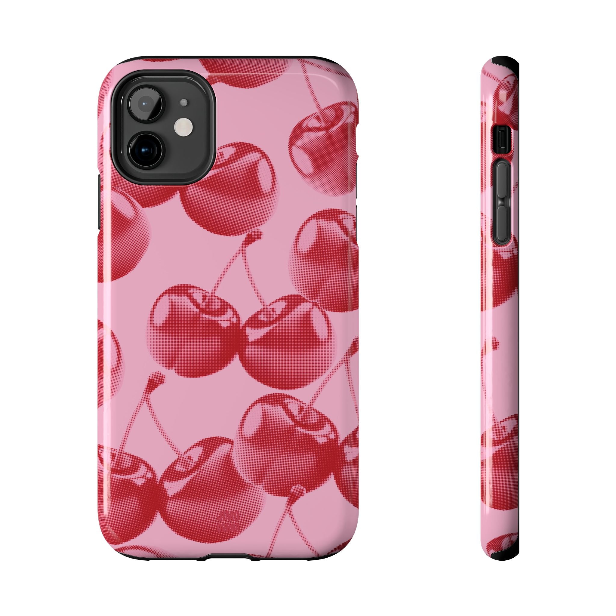 Pink Retro Cherries