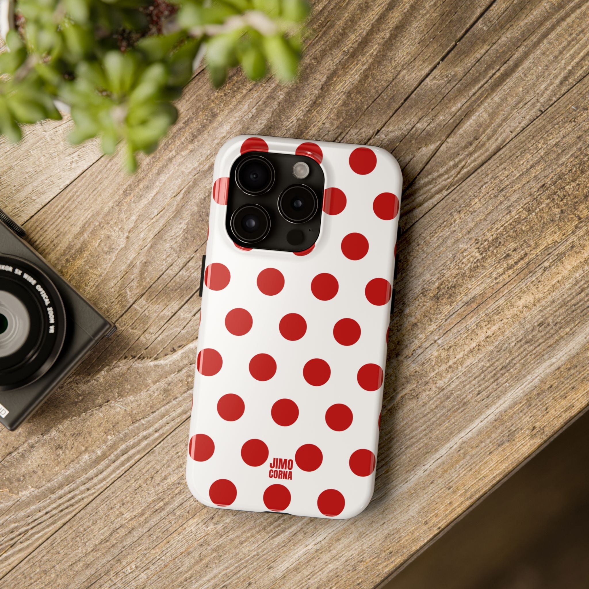 Big Polka Dot | White and Red