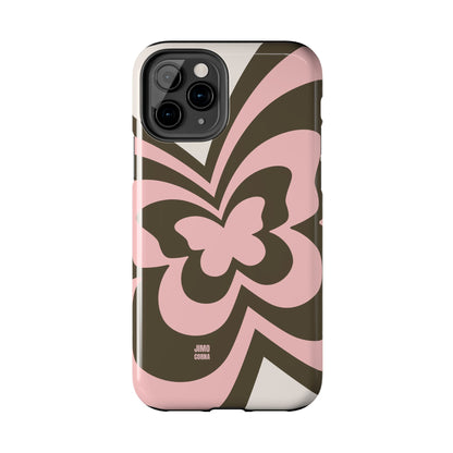 Pink Retro Butterfly