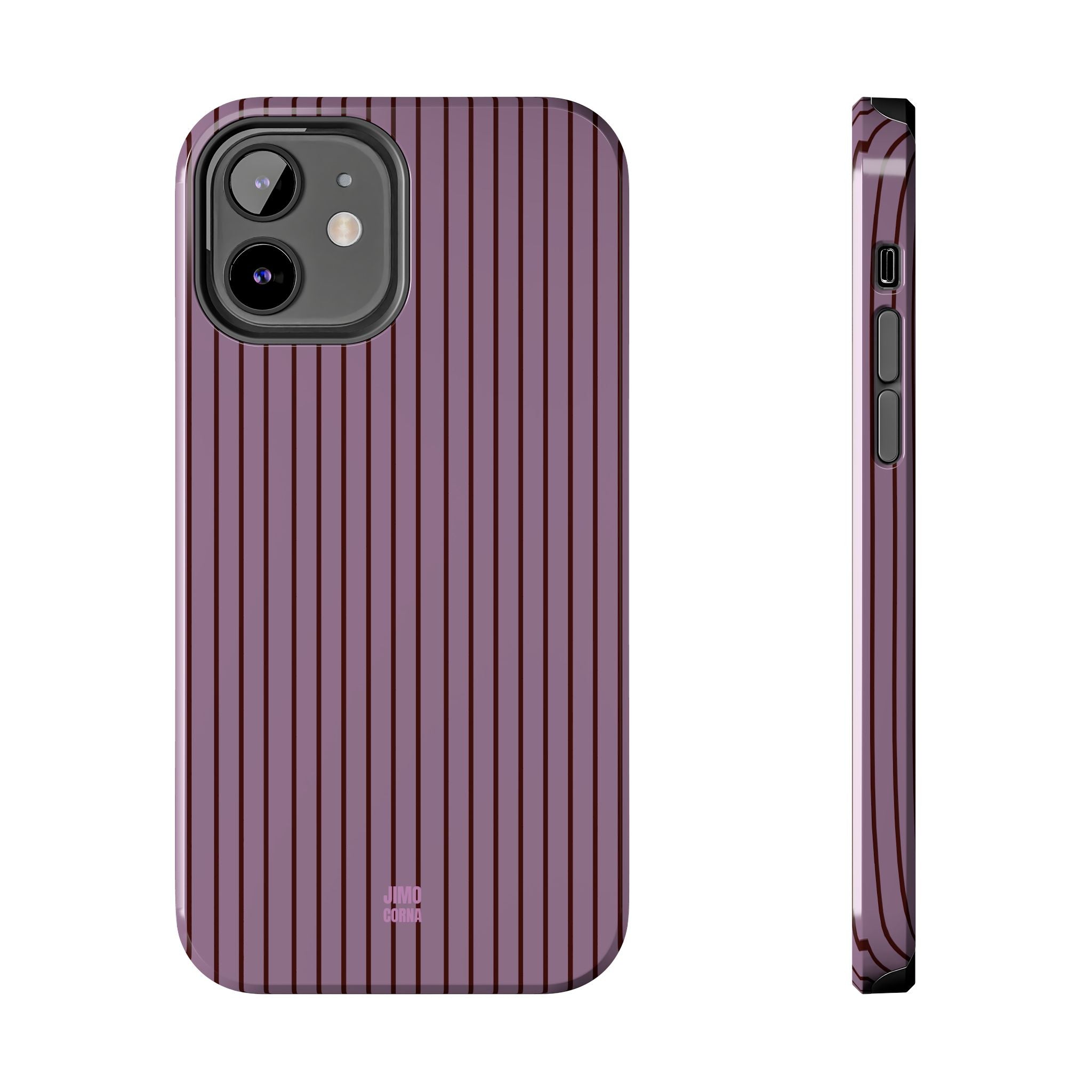 Plum Berry Soft Stripes