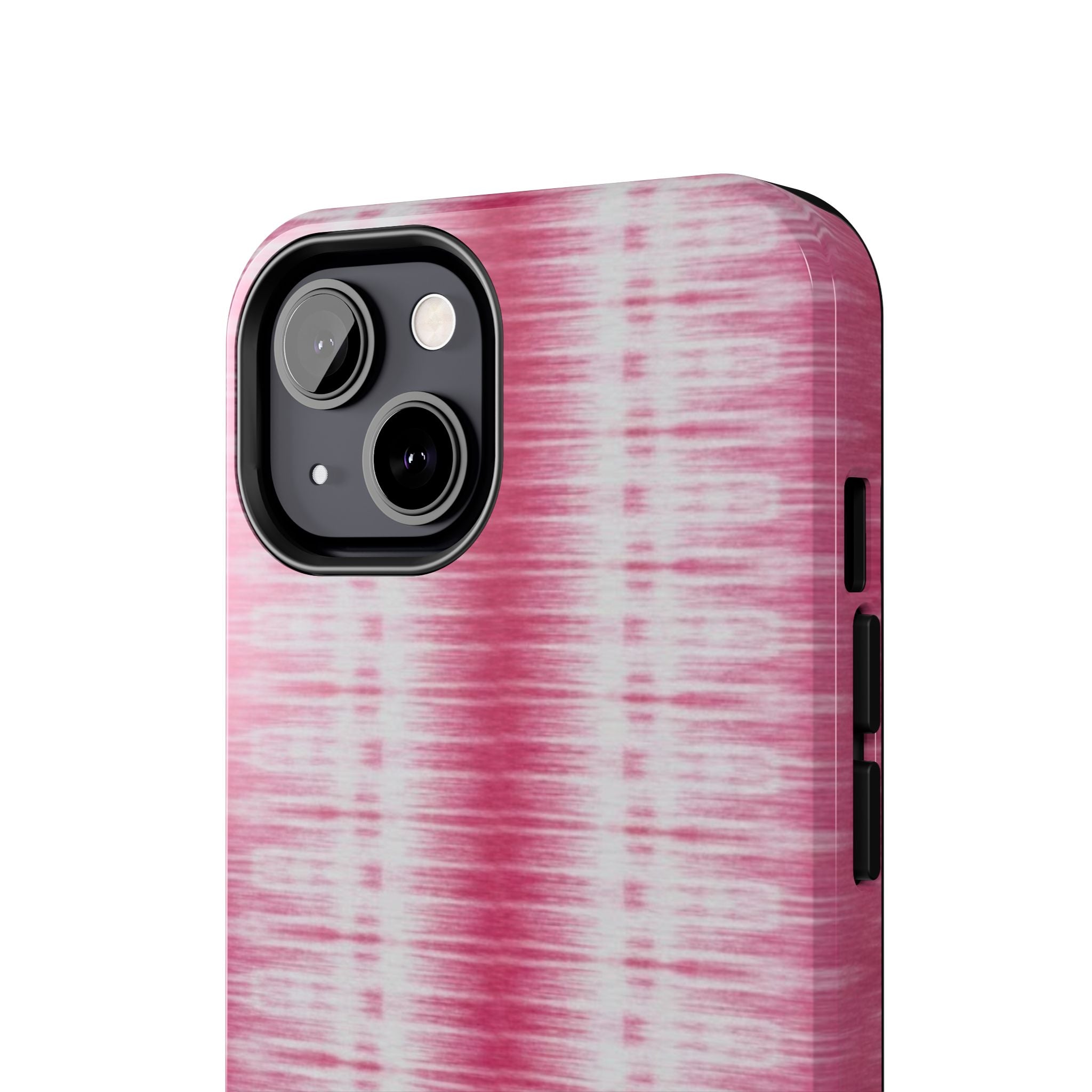 Pink Woven Texture iPhone Case