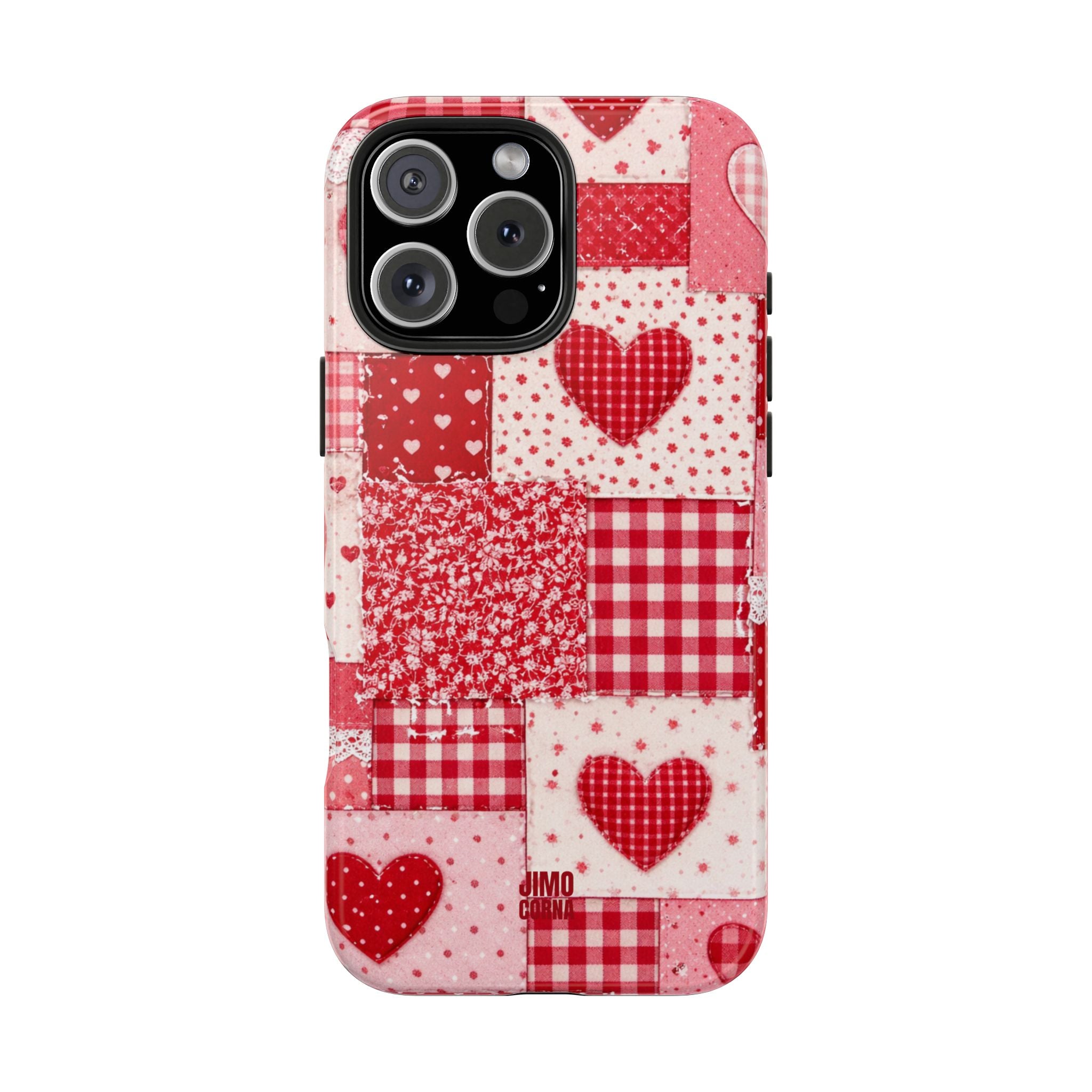 Patchwork Heart iPhone Case