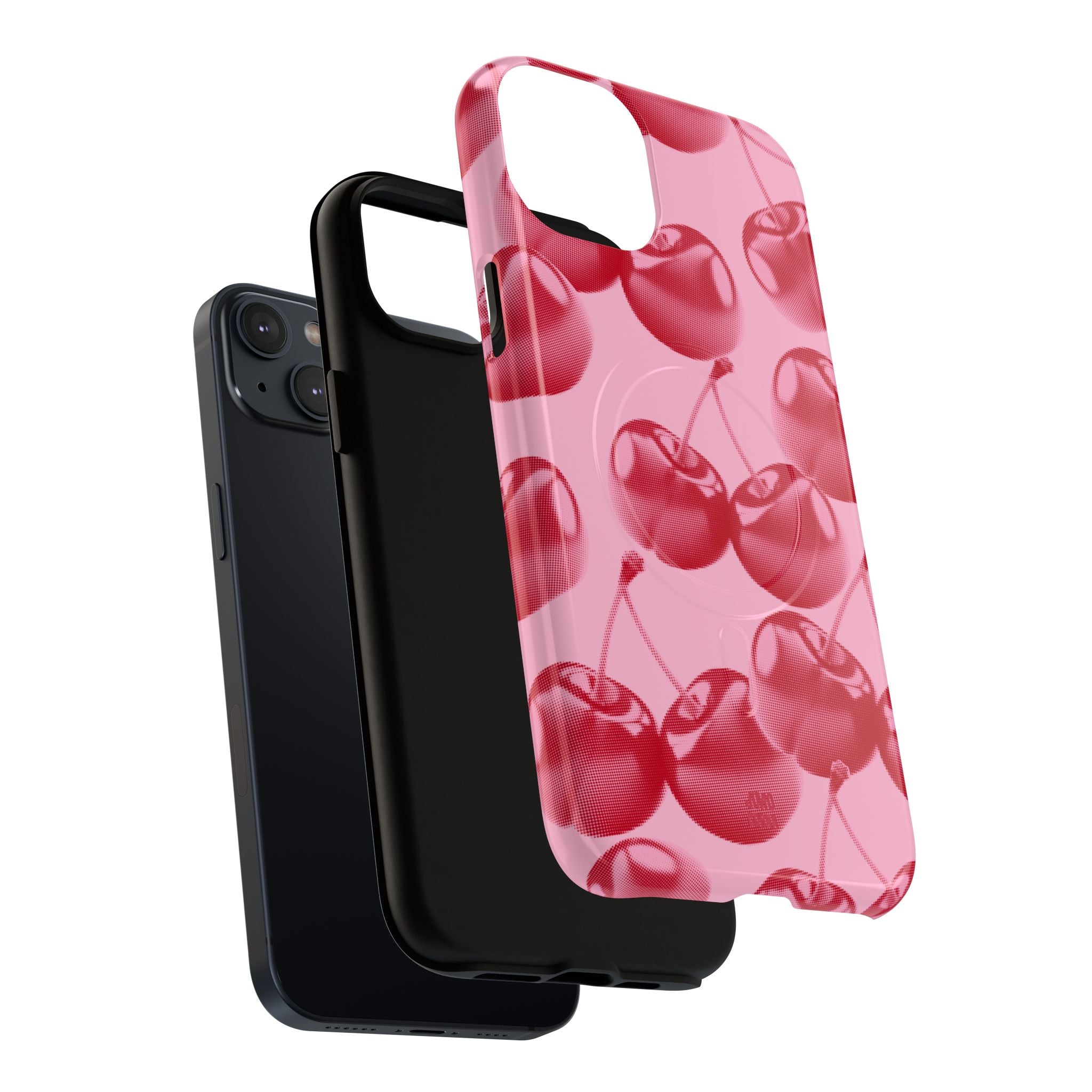 Pink Retro Cherries