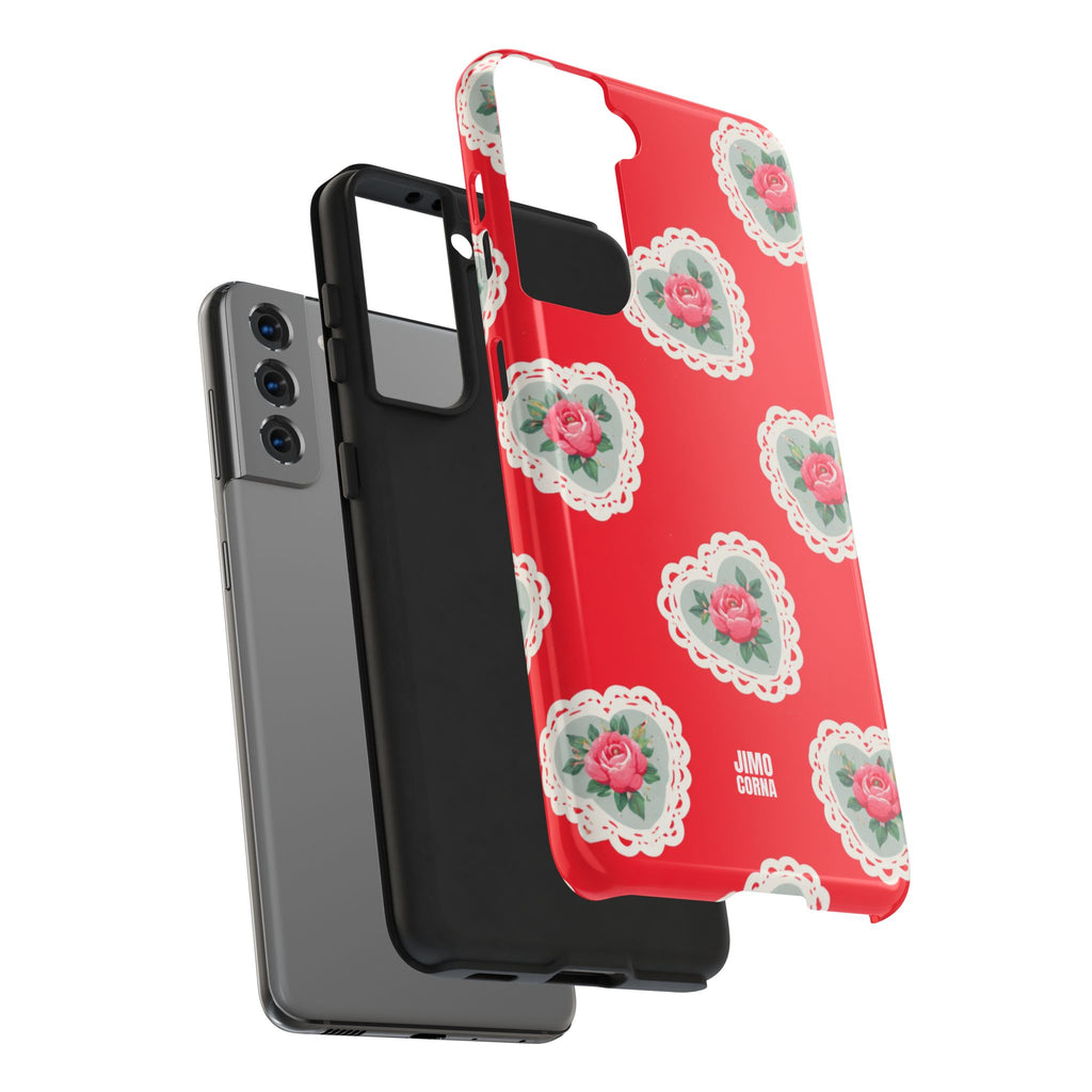 Rosey Lace Samsung Galaxy Case