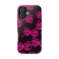 Hot Pink Retro Cherries