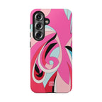 Pink Tropic Swirl Samsung Galaxy Case