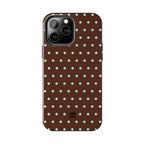 Polka Dot | Brown and Blue