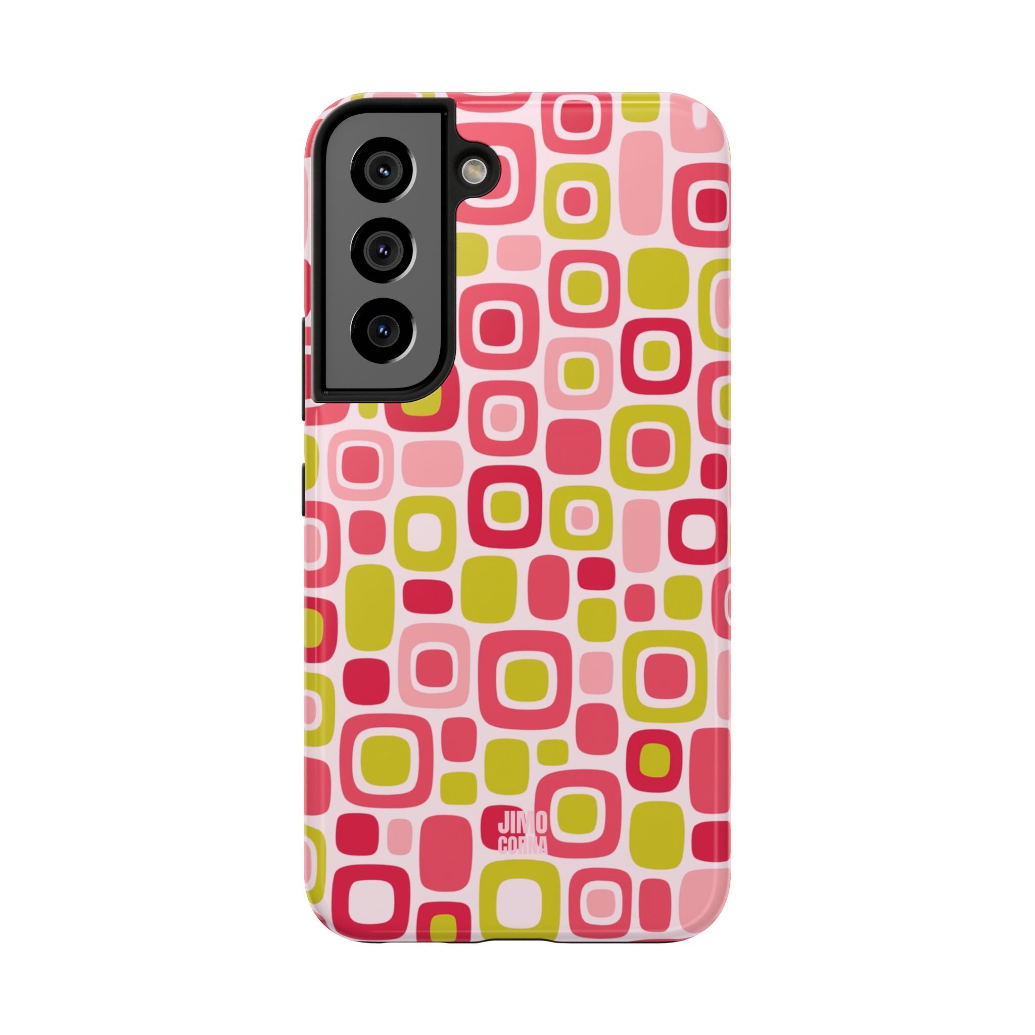 Bubble Pop Geometry Samsung Galaxy Case