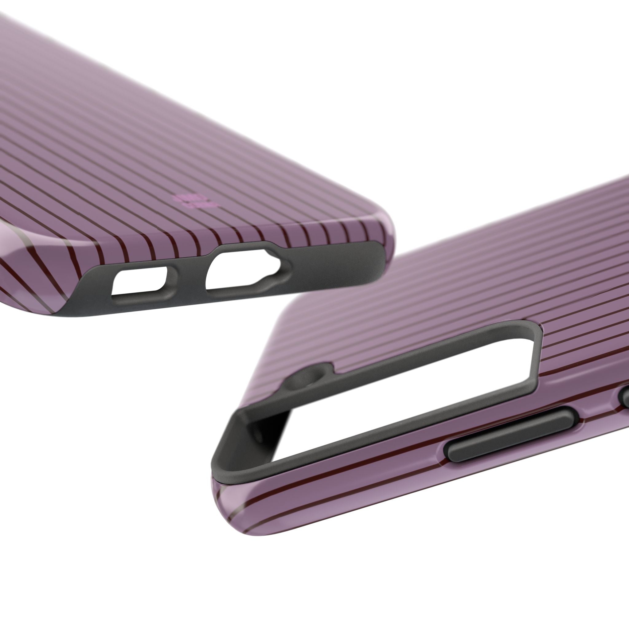 Plum Berry Soft Stripes