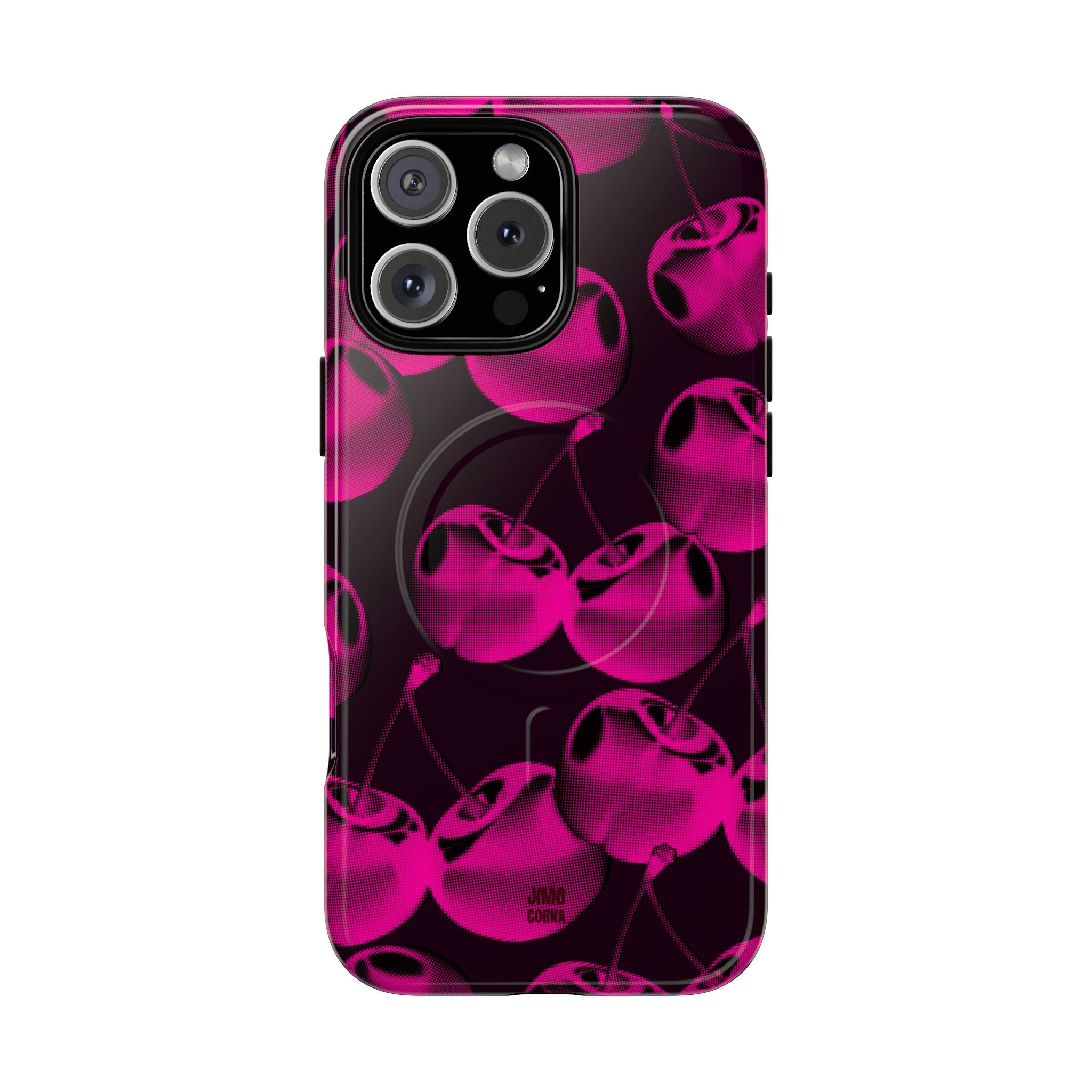 Pink Retro Cherries