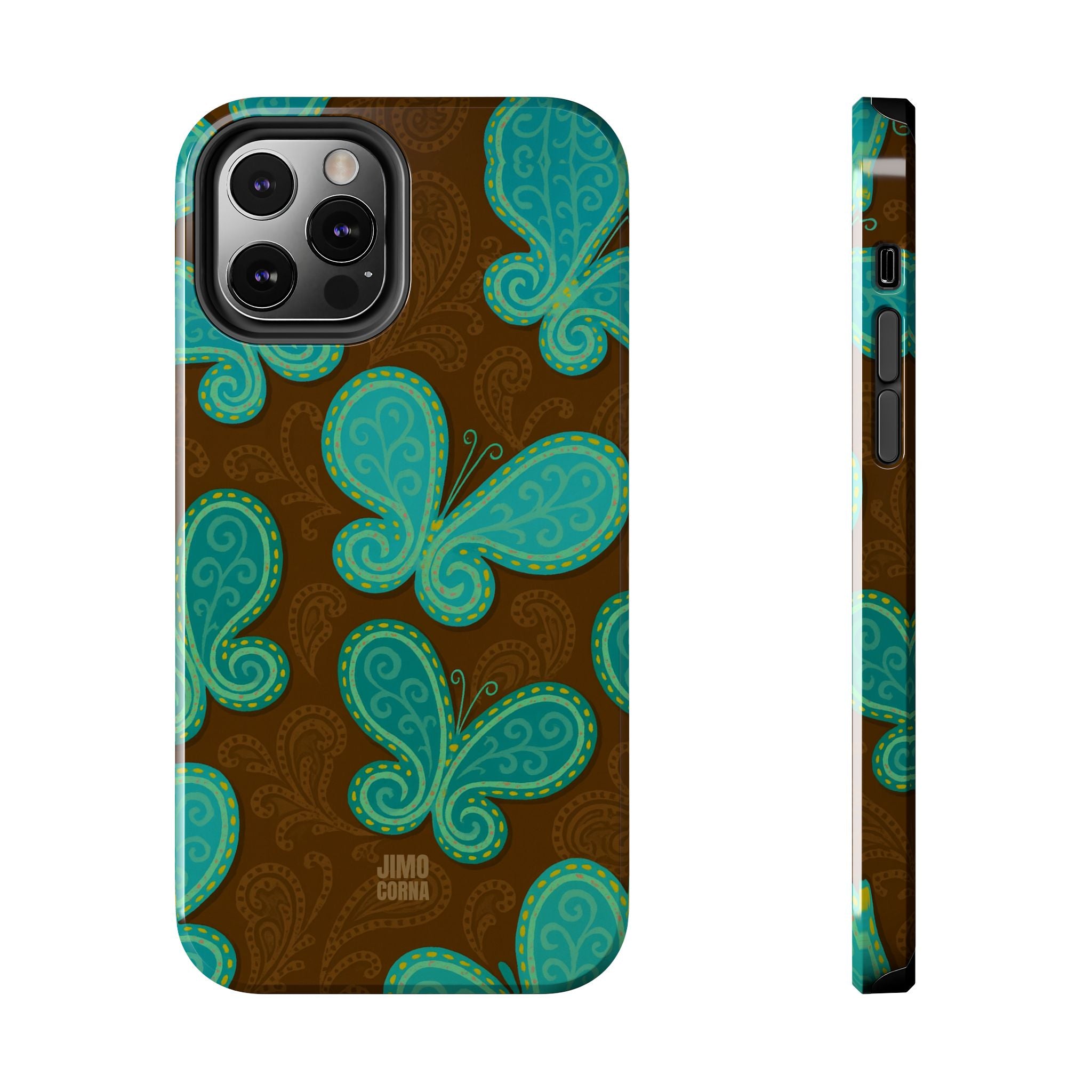 Cocoa Breeze Butterflies iPhone Case
