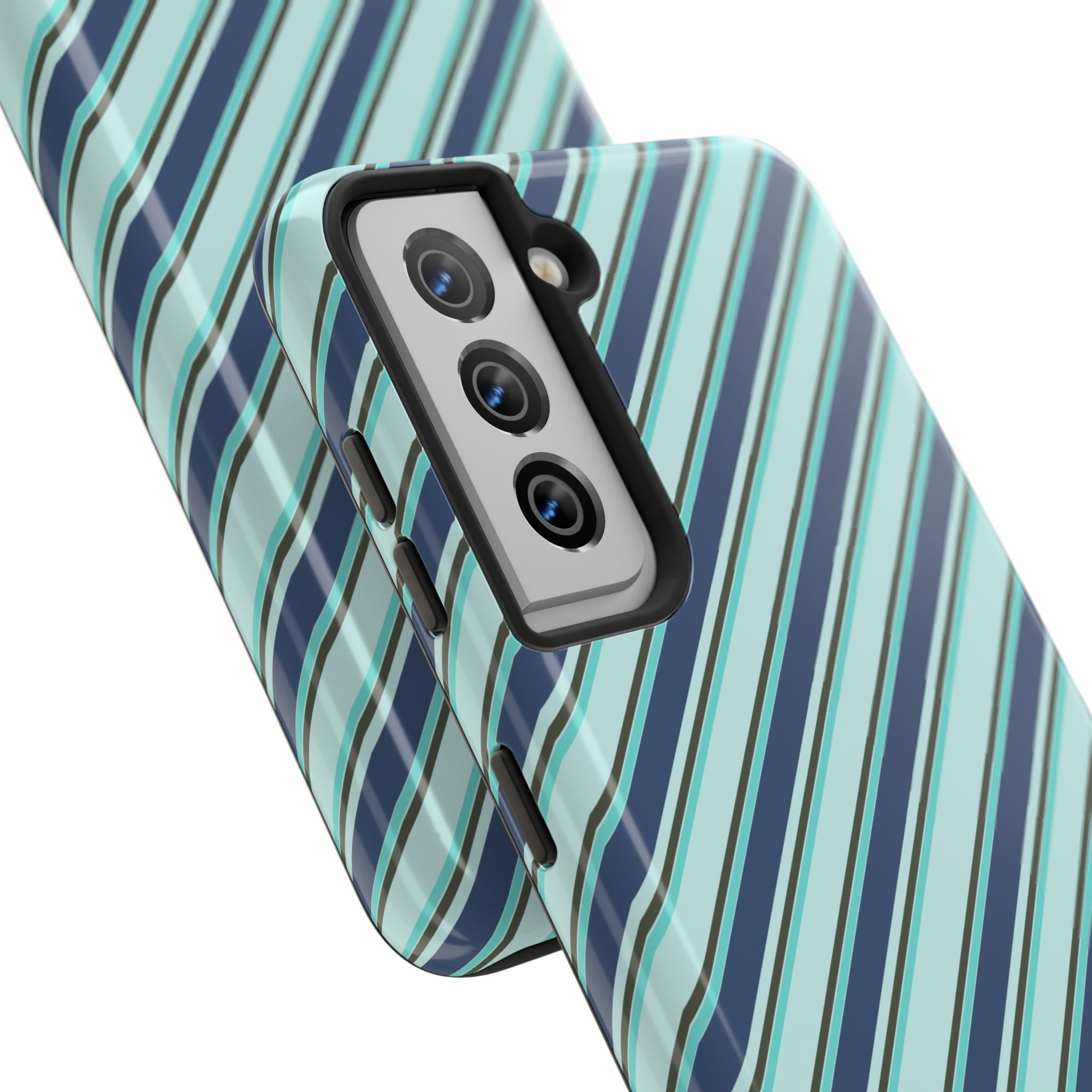 Angelina Stripes | Blue - Samsung Galaxy Case