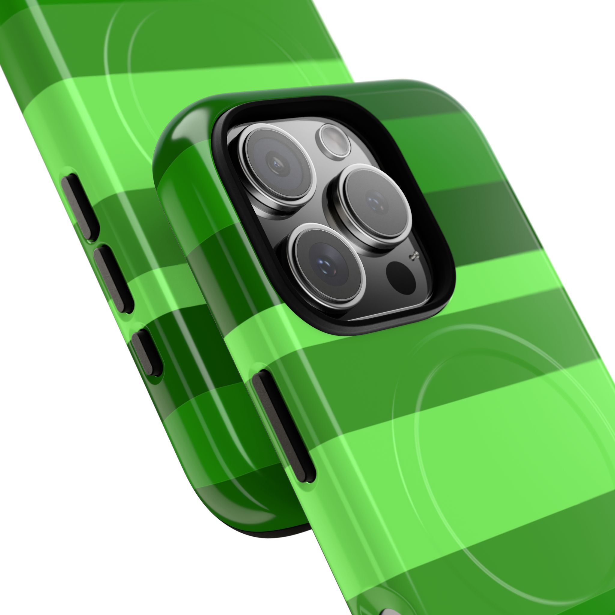 Matcha Stripe MagSafe iPhone Case