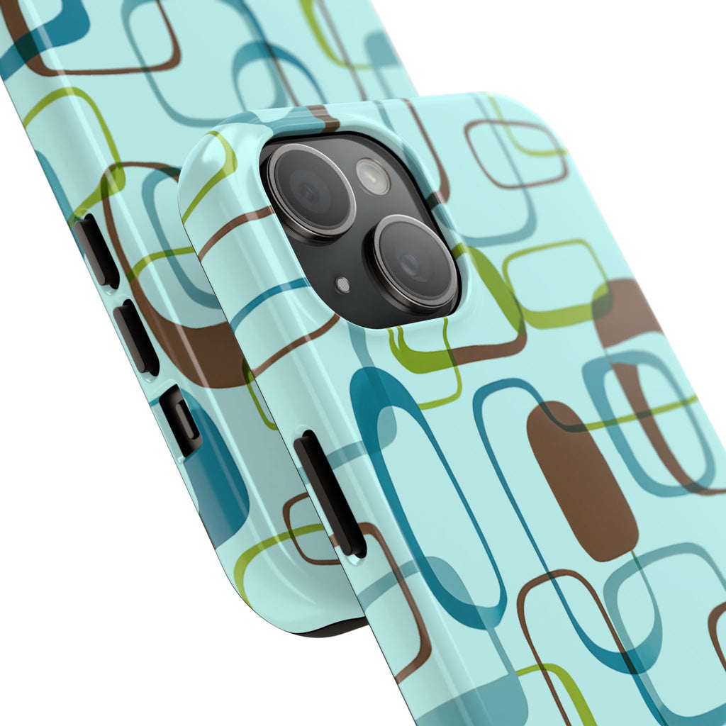 Coast Blocks iPhone Case | Mint