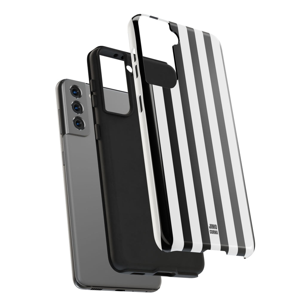 Bold Stripes Samsung Galaxy Case | Black and White