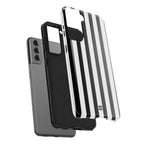 Bold Stripes Samsung Galaxy Case | Black and White