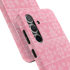 Holiday Knit | Pink iPhone Case