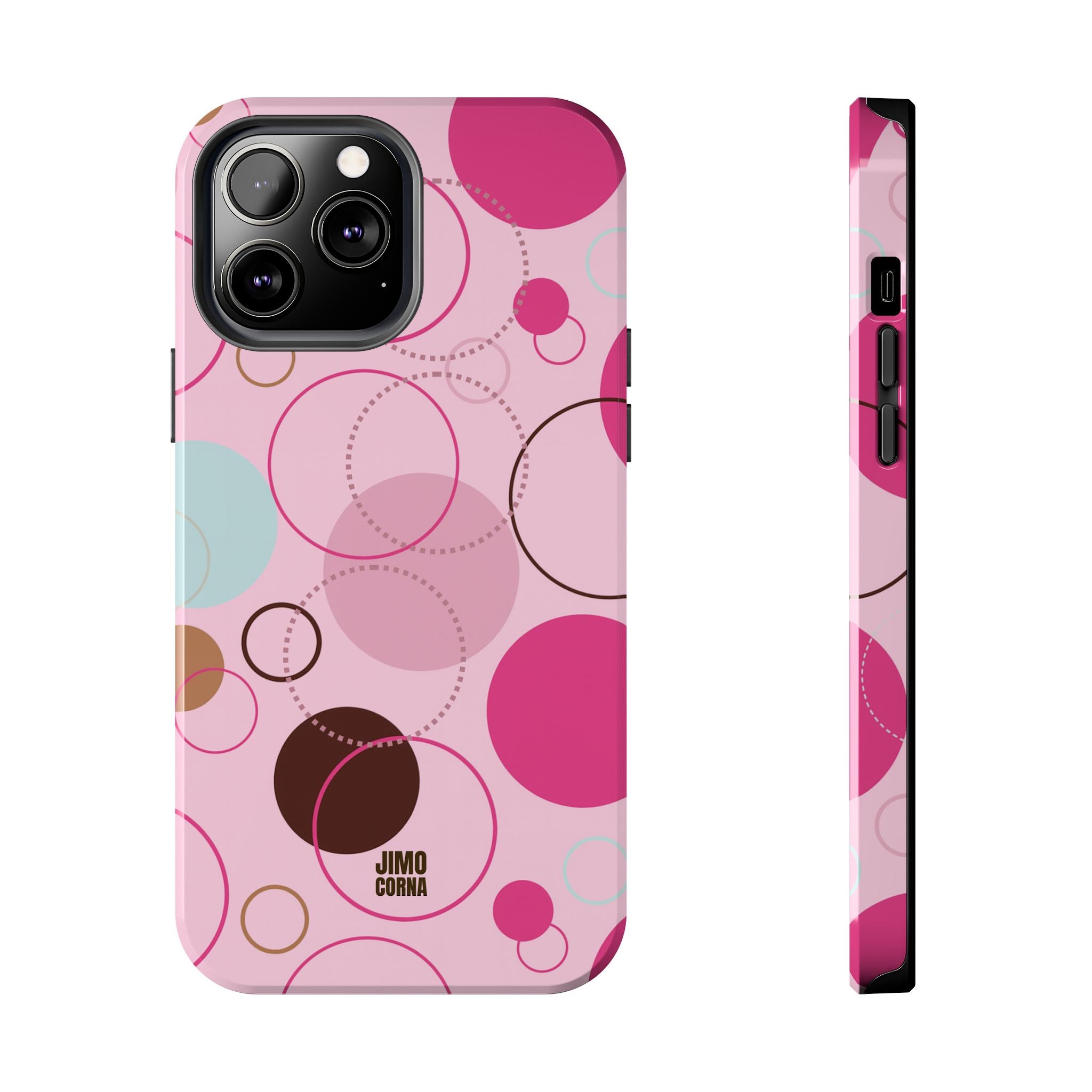 Spiral Pop iPhone Case | Pink