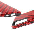 Angelina Stripes | Cherry - Samsung Galaxy Case