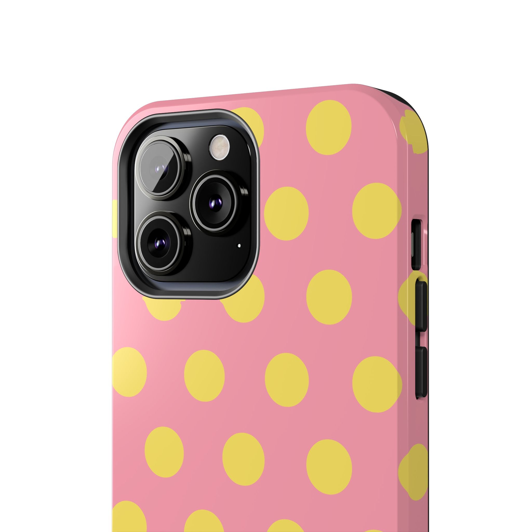Big Polka Dot | Pink and Yellow