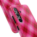 Pink Picnic Plaid Samsung Galaxy Case