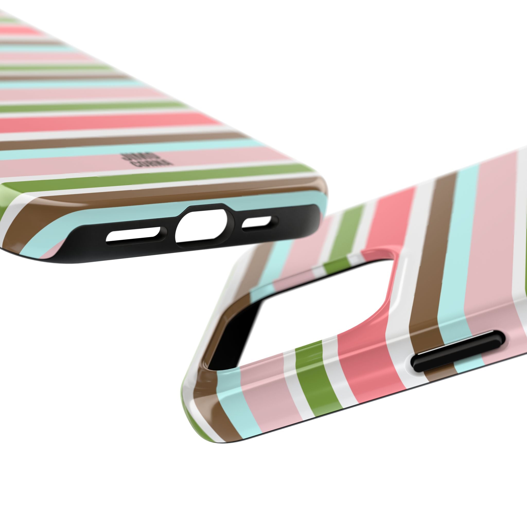 Sweet Candy Stripes iPhone Case