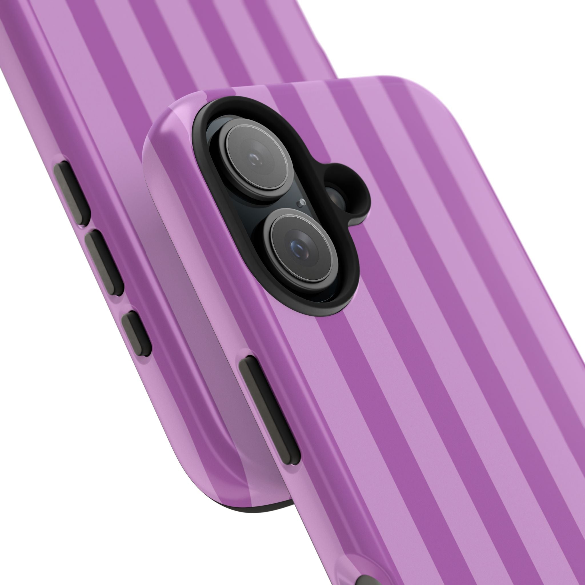 Bold Stripes iPhone Case | Plum