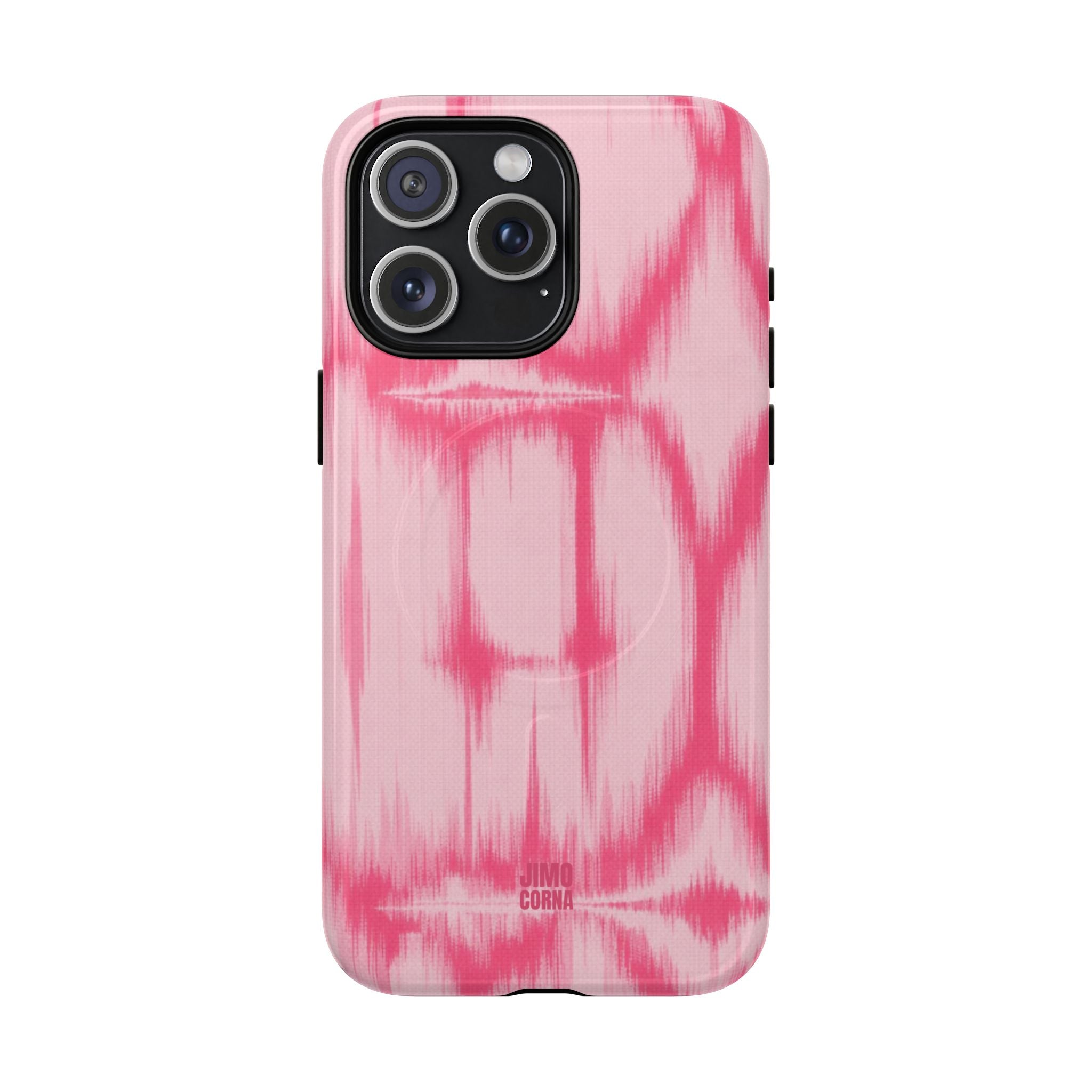 Taupe MagSafe iPhone Case | Pink