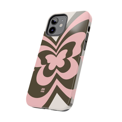 Pink Retro Butterfly