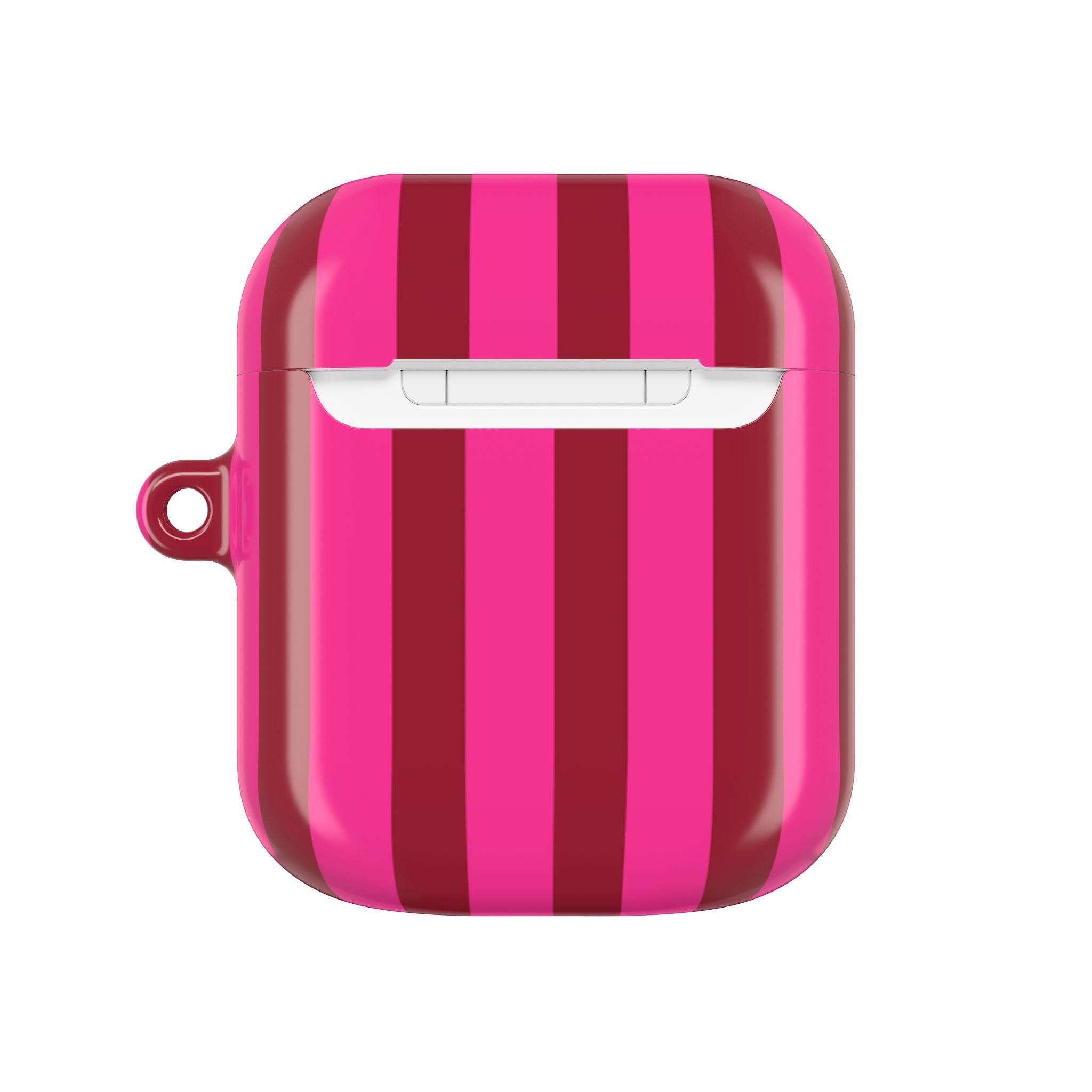 Bold Stripes AirPods Case | Strawberry Burst