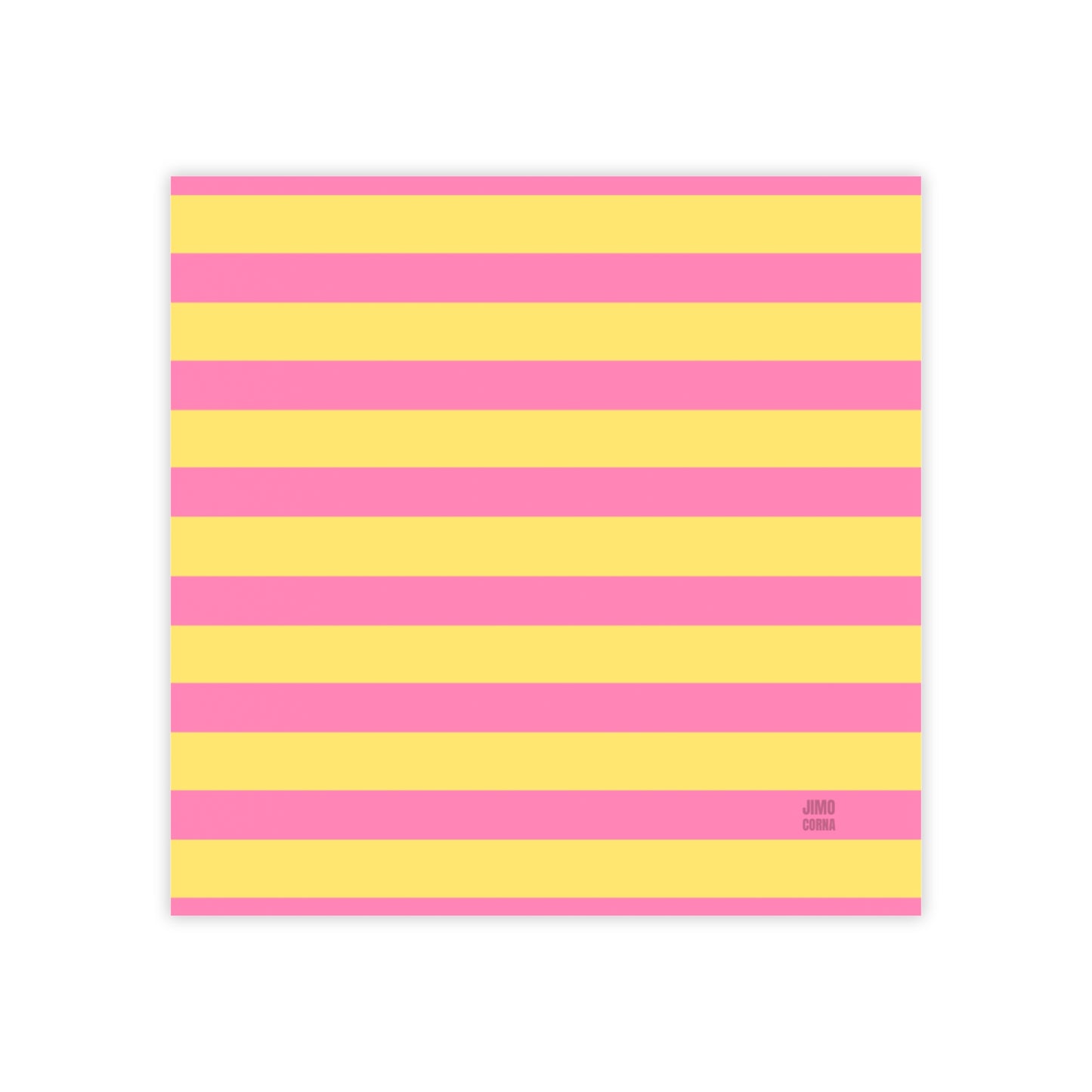 Pink and Yellow Sticky Notes