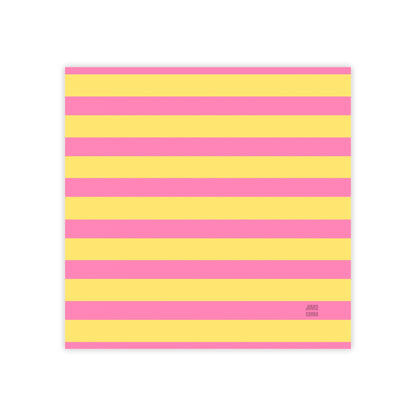 Pink and Yellow Sticky Notes