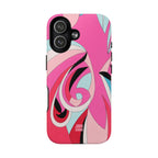 Pink Tropic Swirl MagSafe iPhone Case