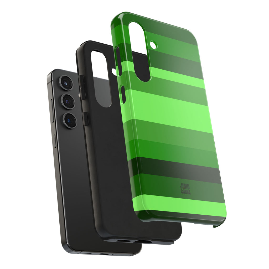 Matcha Stripe Samsung Galaxy Case