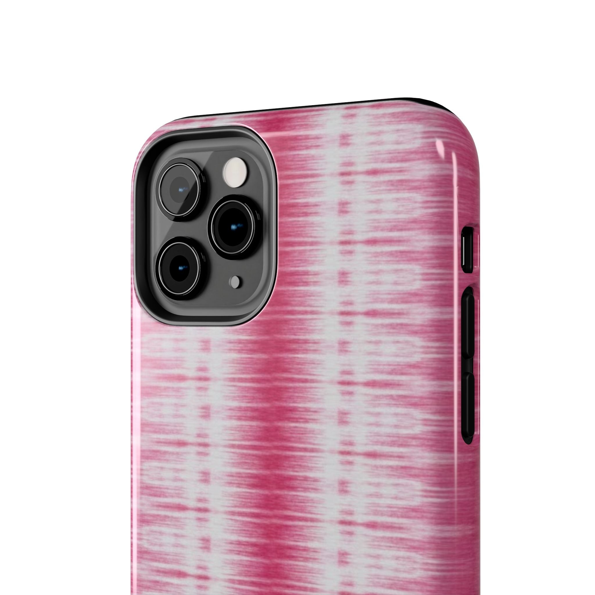 Pink Woven Texture iPhone Case